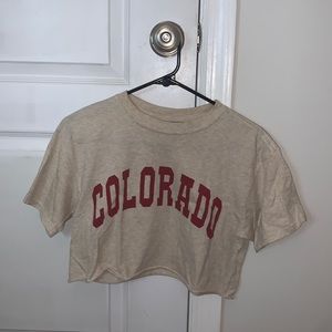 Cropped Colorado t-shirt size S